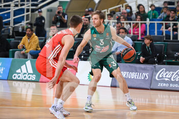10/03/2023 - 3 NATE WOLTERS of Panathinaikos Athens during the Euroleague, Round 28, match between Panathinaikos Athens and Crvena Zvezda Meridianbet Belgrade at Oaka Altion on March 10, 2023, in Athens, Greece. - PANATHINAIKOS ATHENS VS CRVENA ZVEZDA - EUROLEAGUE - BASKET