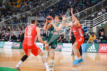 10/03/2023 - 3 NATE WOLTERS of Panathinaikos Athens during the Euroleague, Round 28, match between Panathinaikos Athens and Crvena Zvezda Meridianbet Belgrade at Oaka Altion on March 10, 2023, in Athens, Greece. - PANATHINAIKOS ATHENS VS CRVENA ZVEZDA - EUROLEAGUE - BASKET