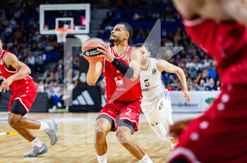 16/03/2023 - Timothe Luwawu-Cabarrot (EA7 Emporio Armani Olimpia Milano) in action during the basketball match between Real Madrid and EA7 Emporio Armani Olimpia Milano valid for the matchday 29 of the Euroleague played at Wizink Center in Madrid on Thursday 16 March 2023 - REAL MADRID VS EA7 EMPORIO ARMANI MILANO - EUROLEAGUE - BASKET