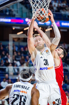16/03/2023 - Dzanan Musa (Real Madrid) in action during the basketball match between Real Madrid and EA7 Emporio Armani Olimpia Milano valid for the matchday 29 of the Euroleague played at Wizink Center in Madrid on Thursday 16 March 2023 - REAL MADRID VS EA7 EMPORIO ARMANI MILANO - EUROLEAGUE - BASKET