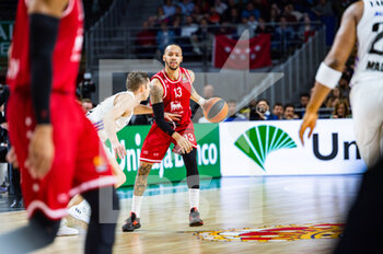 16/03/2023 - Shabazz Napier (EA7 Emporio Armani Olimpia Milano) in action during the basketball match between Real Madrid and EA7 Emporio Armani Olimpia Milano valid for the matchday 29 of the Euroleague played at Wizink Center in Madrid on Thursday 16 March 2023 - REAL MADRID VS EA7 EMPORIO ARMANI MILANO - EUROLEAGUE - BASKET