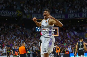 2023-05-10 - 10th May 2023; Wizink Center; Madrid; Spain; Turkish Airlines Euroleague Basketball; Playoff Game 5; Real Madrid vs Partizan Mozzart Bet Belgrade; Edy Walter Tavares (Real Madrid) 900/Cordon Press - 10TH MAY 2023; TURKISH AIRLINES EUROLEAGUE BASKETBALL; PLAYOFF GAME 5; REAL MADRID VS PARTIZAN MOZZART BET BELGRADE; - EUROLEAGUE - BASKETBALL