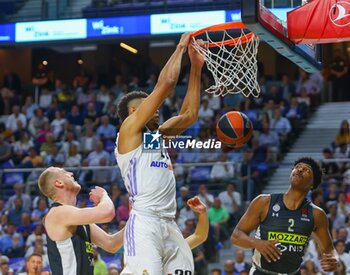 2023-05-10 - 10th May 2023; Wizink Center; Madrid; Spain; Turkish Airlines Euroleague Basketball; Playoff Game 5; Real Madrid vs Partizan Mozzart Bet Belgrade; Edy Walter Tavares (Real Madrid) 900/Cordon Press - 10TH MAY 2023; TURKISH AIRLINES EUROLEAGUE BASKETBALL; PLAYOFF GAME 5; REAL MADRID VS PARTIZAN MOZZART BET BELGRADE; - EUROLEAGUE - BASKETBALL