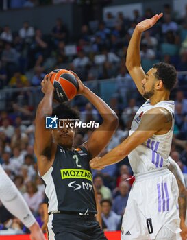 2023-05-10 - 10th May 2023; Wizink Center; Madrid; Spain; Turkish Airlines Euroleague Basketball; Playoff Game 5; Real Madrid vs Partizan Mozzart Bet Belgrade; Zach Leday (Partizan) 900/Cordon Press - 10TH MAY 2023; TURKISH AIRLINES EUROLEAGUE BASKETBALL; PLAYOFF GAME 5; REAL MADRID VS PARTIZAN MOZZART BET BELGRADE; - EUROLEAGUE - BASKETBALL