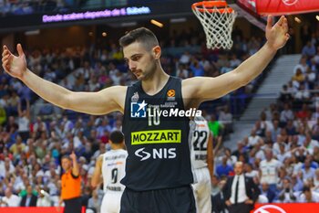 2023-05-10 - 10th May 2023; Wizink Center; Madrid; Spain; Turkish Airlines Euroleague Basketball; Playoff Game 5; Real Madrid vs Partizan Mozzart Bet Belgrade; Ioannis Papapetrou (Partizan) 900/Cordon Press - 10TH MAY 2023; TURKISH AIRLINES EUROLEAGUE BASKETBALL; PLAYOFF GAME 5; REAL MADRID VS PARTIZAN MOZZART BET BELGRADE; - EUROLEAGUE - BASKETBALL