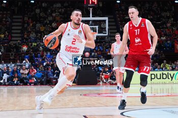 2023-11-09 - Josep Puerto (Valencia Basket) & Johannes Voigtmann (EA7 Emporio Armani Olimpia Milano) - EA7 EMPORIO ARMANI MILANO VS VALENCIA BASKET - EUROLEAGUE - BASKETBALL