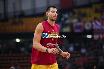 2023-10-13 - 14 Willy Hernangomez of FC Barcelona during the Euroleague, Round 2, match between Olympiacos Piraeus and FC Barcelona at Peace & Friendship Stadium on October 13, 2023, in Athens, Greece. - OLYMPIACOS PIRAEUS VS FC BARCELONA - EUROLEAGUE - BASKETBALL