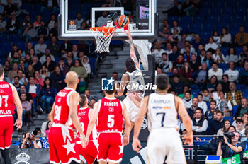 2023-10-19 - Gabriel Deck (Real Madrid) during the basketball game between Real Madrid and EA7 Emporio Armani Olimpia Milano valid for the round 04 of the Euroleague competition played at Wizink Center in Madrid, Spain on Thursday 19 October 2023 - REAL MADRID VS OLIMPIA MILANO - EUROLEAGUE - BASKETBALL