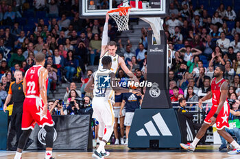 2023-10-19 - Mario Hezonja (Real Madrid) during the basketball game between Real Madrid and EA7 Emporio Armani Olimpia Milano valid for the round 04 of the Euroleague competition played at Wizink Center in Madrid, Spain on Thursday 19 October 2023 - REAL MADRID VS OLIMPIA MILANO - EUROLEAGUE - BASKETBALL