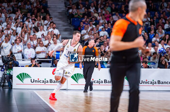 2023-10-19 - Mario Hezonja (Real Madrid) during the basketball game between Real Madrid and EA7 Emporio Armani Olimpia Milano valid for the round 04 of the Euroleague competition played at Wizink Center in Madrid, Spain on Thursday 19 October 2023 - REAL MADRID VS OLIMPIA MILANO - EUROLEAGUE - BASKETBALL