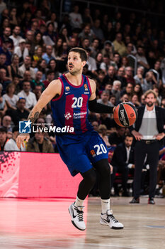 2023-10-20 - Nico Laprovittola of Fc Barcelona during the Turkish Airlines EuroLeague basketball match between FC Barcelona and Bayern Munich on October 20, 2023 at Palau Blaugrana in Barcelona, Spain - BASKETBALL - EUROLEAGUE - FC BARCELONA V BAYERN MUNICH - EUROLEAGUE - BASKETBALL