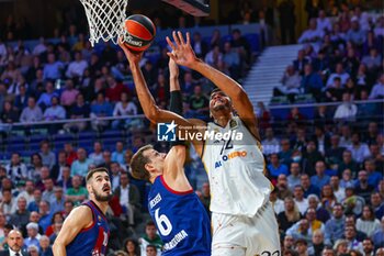 2023-10-26 - 26th October 2023; Wizink Center; Madrid; Spain; Turkish Airlines Euroleague Basketball; Real Madrid vs FC Barcelona; Edy Walter Tavares (Real Madrid) EUROLEAGUE Real Madrid - FC Barcelona 900/Cordon Press - EUROLEAGUE BASKETBALL: REAL MADRID VS FC BARCELONA - EUROLEAGUE - BASKETBALL