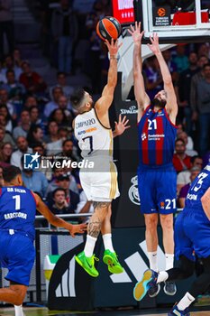 2023-10-26 - 26th October 2023; Wizink Center; Madrid; Spain; Turkish Airlines Euroleague Basketball; Real Madrid vs FC Barcelona; Facundo Campazzo (Real Madrid) EUROLEAGUE Real Madrid - FC Barcelona 900/Cordon Press - EUROLEAGUE BASKETBALL: REAL MADRID VS FC BARCELONA - EUROLEAGUE - BASKETBALL