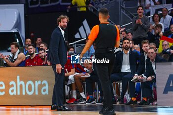 2023-10-26 - 26th October 2023; Wizink Center; Madrid; Spain; Turkish Airlines Euroleague Basketball; Real Madrid vs FC Barcelona; Roger Grimau (Barcelona) EUROLEAGUE Real Madrid - FC Barcelona 900/Cordon Press - EUROLEAGUE BASKETBALL: REAL MADRID VS FC BARCELONA - EUROLEAGUE - BASKETBALL