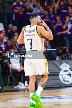 2023-10-26 - 26th October 2023; Wizink Center; Madrid; Spain; Turkish Airlines Euroleague Basketball; Real Madrid vs FC Barcelona; Facundo Campazzo (Real Madrid) EUROLEAGUE Real Madrid - FC Barcelona 900/Cordon Press - EUROLEAGUE BASKETBALL: REAL MADRID VS FC BARCELONA - EUROLEAGUE - BASKETBALL