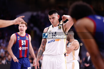 2023-10-26 - Gabriel Deck of Real Madrid during the Turkish Airlines EuroLeague basketball match between Real Madrid and FC Barcelona on October 26, 2023 at Wizink Center in Madrid, Spain - BASKETBALL - EUROLEAGUE - REAL MADRID V FC BARCELONA - EUROLEAGUE - BASKETBALL