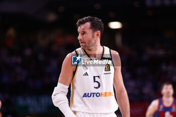 2023-10-26 - Rudy Fernandez of Real Madrid during the Turkish Airlines EuroLeague basketball match between Real Madrid and FC Barcelona on October 26, 2023 at Wizink Center in Madrid, Spain - BASKETBALL - EUROLEAGUE - REAL MADRID V FC BARCELONA - EUROLEAGUE - BASKETBALL