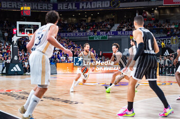 2023-11-09 - Sergio Rodriguez of Real Madrid seen in action during the Euroleague 2022/23 match between Real Madrid and Virtus Bologna at Wizink Center in Madrid, Spain. - REAL MADRID VS VIRTUS BOLOGNA - EUROLEAGUE - BASKETBALL