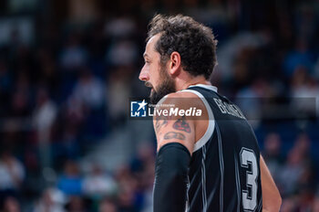 2023-11-09 - Marco Belinelli of Virtus Bologna during the Euroleague 2022/23 match between Real Madrid and Virtus Bologna at Wizink Center in Madrid, Spain. - REAL MADRID VS VIRTUS BOLOGNA - EUROLEAGUE - BASKETBALL