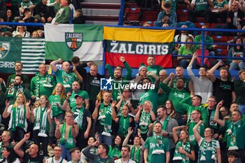 2023-11-30 - (Zalgiris Kaunas) supporters - EA7 EMPORIO ARMANI MILANO VS ZALGIRIS KAUNAS - EUROLEAGUE - BASKETBALL