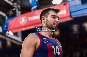 2023-11-18 - Willy Hernangomez of Fc Barcelona during the Turkish Airlines EuroLeague basketball match between FC Barcelona and Valencia Basket on November 18, 2023 at Palau Blaugrana in Barcelona, Spain - BASKETBALL - EUROLEAGUE - FC BARCELONA V VALENCIA - EUROLEAGUE - BASKETBALL