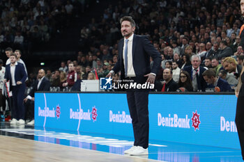 2023-11-23 - Gianmarco POZZECCO coach of Lyon during the Turkish Airlines EuroLeague basketball match between LDLC Asvel and Bayern Munich on November 23, 2023 at LDLC Arena in Décines-Charpieu near Lyon, France - BASKETBALL - EUROLEAGUE - ASVEL V BAYERN MUNICH - EUROLEAGUE - BASKETBALL