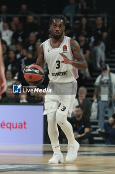2023-11-23 - Paris LEE of Lyon during the Turkish Airlines EuroLeague basketball match between LDLC Asvel and Bayern Munich on November 23, 2023 at LDLC Arena in Décines-Charpieu near Lyon, France - BASKETBALL - EUROLEAGUE - ASVEL V BAYERN MUNICH - EUROLEAGUE - BASKETBALL