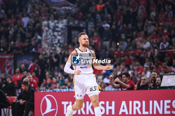 2023-12-05 - 31 Dzanan Musa of Real Madrid during the Euroleague, Round 12, match between Olympiacos Piraeus and Real Madrid at Peace and Friendship stadium on December 5, 2023, in Piraeus, Greece. - OLYMPIACOS PIRAEUS VS REAL MADRID - EUROLEAGUE - BASKETBALL