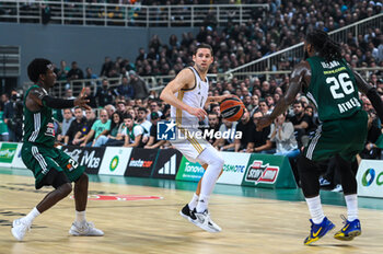 2023-12-07 - 12 Carlos Alocen of Real Madrid during the Euroleague, Round 13, match between Panathinaikos AKTOR Athens and Real Madrid at OAKA Altion Arena on December 7, 2023, in Athens, Greece. - PANATHINAIKOS AKTOR ATHENS VS REAL MADRID - EUROLEAGUE - BASKETBALL