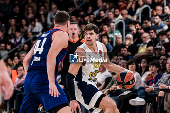 2023-12-08 - Tarok Biberovic of Fenerbahce during the Turkish Airlines EuroLeague basketball match between FC Barcelona and Fenerbahce Beko Istanbul on December 8, 2023 at Palau Blaugrana in Barcelona, Spain - BASKETBALL - EUROLEAGUE - FC BARCELONA V FENERBAHCE - EUROLEAGUE - BASKETBALL