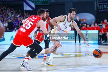 2023-01-25 - 25th January 2023; Wizink Center; Madrid; Spain; Turkish Airlines Euroleague Basketball; Real Madrid vs Olympiacos Piraeus; Facundo Campazzo (Real Madrid) 900/Cordon Press - EUROLEAGUE REAL MADRID - OLYMPIACOS PIRAEUS - EUROLEAGUE - BASKETBALL