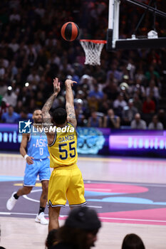 2023-12-31 - Mike JAMES (Monaco) during the All-Star Game LNB 2023, Basketball match between Team France and Team World on December 30, 2023 at Accor Arena in Paris, France - BASKETBALL - ALL-STAR GAME LNB 2023 - FRANCE V WORLD - EVENTS - BASKETBALL
