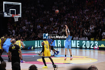 2023-12-31 - Nadir HIFI (Paris) during the All-Star Game LNB 2023, Basketball match between Team France and Team World on December 30, 2023 at Accor Arena in Paris, France - BASKETBALL - ALL-STAR GAME LNB 2023 - FRANCE V WORLD - EVENTS - BASKETBALL