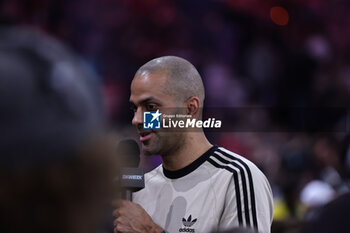 2023-12-30 - Tony PARKER during the All-Star Game LNB 2023, Basketball match between Team France and Team World on December 30, 2023 at Accor Arena in Paris, France - BASKETBALL - ALL-STAR GAME LNB 2023 - FRANCE V WORLD - EVENTS - BASKETBALL