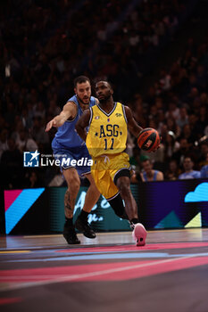 2023-12-30 - Alpha DIALLO (Monaco) during the All-Star Game LNB 2023, Basketball match between Team France and Team World on December 30, 2023 at Accor Arena in Paris, France - BASKETBALL - ALL-STAR GAME LNB 2023 - FRANCE V WORLD - EVENTS - BASKETBALL