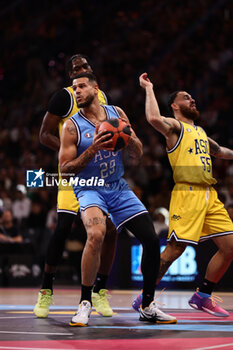 2023-12-30 - Yannis MORIN (Roanne) during the All-Star Game LNB 2023, Basketball match between Team France and Team World on December 30, 2023 at Accor Arena in Paris, France - BASKETBALL - ALL-STAR GAME LNB 2023 - FRANCE V WORLD - EVENTS - BASKETBALL