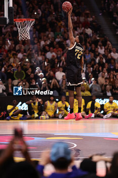 2023-12-30 - Allan DOKOSSI (Dijon) during the All-Star Game LNB 2023, Kellogg’s Dunk Contest Basketball event on December 30, 2023 at Accor Arena in Paris, France - BASKETBALL - ALL-STAR GAME LNB 2023 - KELLOGG'S DUNK CONTEST - EVENTS - BASKETBALL