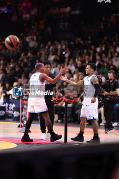 2023-12-30 - TJ SHORTS (Paris) TJ CAMPBELL (Cholet) during the All-Star Game LNB 2023, Lotus Skills Challenge Basketball event on December 30, 2023 at Accor Arena in Paris, France - BASKETBALL - ALL-STAR GAME LNB 2023 - LOTUS SKILLS CHALLENGE - EVENTS - BASKETBALL