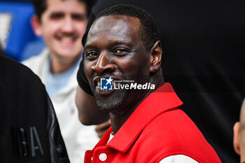 2023-05-16 - Omar SY during the French championship, Betclic Elite basketball match between Metropolitans 92 (Boulogne-Levallois) and Paris Basketball on May 16, 2023 at Palais des Sports Marcel Cerdan in Levallois, France - BASKETBALL - FRENCH CHAMP - METROPOLITANS V PARIS - FRENCH PRO A - BASKETBALL