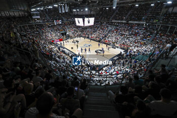 2023-06-04 - General view of Astroball during the French championship, Betclic Elite Basketball match, Playoffs Match 4 between LDLC Asvel and Metropolitans 92 (Boulogne - Levallois) on June 4, 2023 at Astroballe in Villeurbane, France - BASKETBALL - FRENCH CHAMP - ASVEL V METROPOLITANS - FRENCH PRO A - BASKETBALL