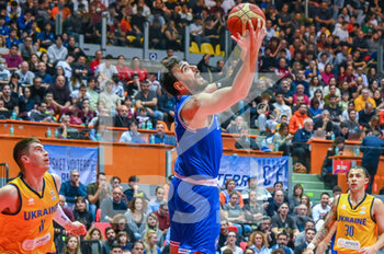 2023-02-23 - Amedeo Tessitori of Italy in action - WORLD CUP QUALIFIERS - ITALY VS UKRAINE - INTERNATIONALS - BASKETBALL