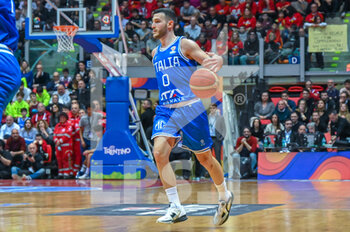2023-02-23 - Marco Spissu of Italy in action - WORLD CUP QUALIFIERS - ITALY VS UKRAINE - INTERNATIONALS - BASKETBALL