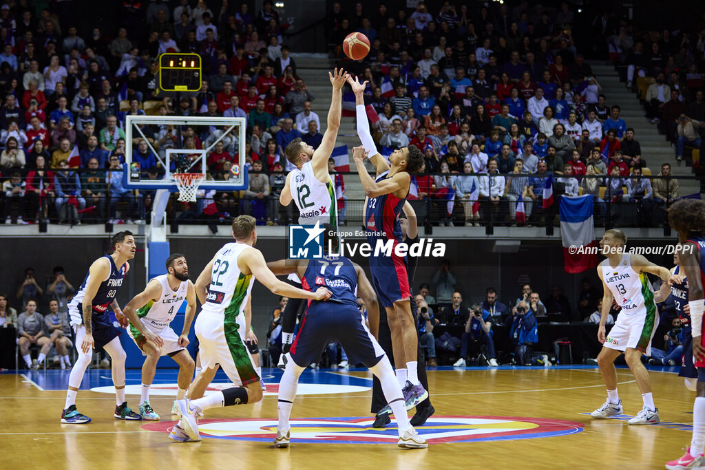 BASKETBALL - FIBA BASKETBALL WORLD CUP 2023 QUALIFIERS - FRANCE v LITHUANIA - INTERNATIONALS - BASKETBALL