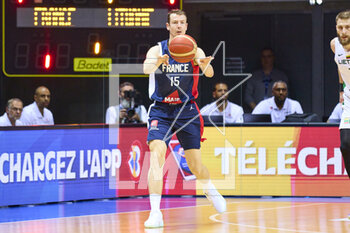 2023-02-26 - Nicolas LANG (15) of France during the FIBA Basketball World Cup 2023 Qualifiers between France and Lithuania on February 26, 2023 at Arena Loire in Trelaze, France - BASKETBALL - FIBA BASKETBALL WORLD CUP 2023 QUALIFIERS - FRANCE V LITHUANIA - INTERNATIONALS - BASKETBALL