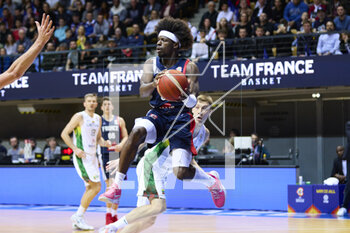 2023-02-26 - Sylvain FRANCISCO (0) of France during the FIBA Basketball World Cup 2023 Qualifiers between France and Lithuania on February 26, 2023 at Arena Loire in Trelaze, France - BASKETBALL - FIBA BASKETBALL WORLD CUP 2023 QUALIFIERS - FRANCE V LITHUANIA - INTERNATIONALS - BASKETBALL