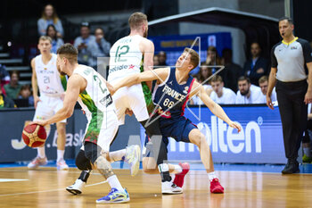 2023-02-26 - Hugo BENITEZ (66) of France during the FIBA Basketball World Cup 2023 Qualifiers between France and Lithuania on February 26, 2023 at Arena Loire in Trelaze, France - BASKETBALL - FIBA BASKETBALL WORLD CUP 2023 QUALIFIERS - FRANCE V LITHUANIA - INTERNATIONALS - BASKETBALL