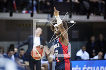 2023-02-26 - Sylvain FRANCISCO (00) of Franceduring the FIBA Basketball World Cup 2023 Qualifiers between France and Lithuania on February 26, 2023 at Arena Loire in Trelaze, France - BASKETBALL - FIBA BASKETBALL WORLD CUP 2023 QUALIFIERS - FRANCE V LITHUANIA - INTERNATIONALS - BASKETBALL