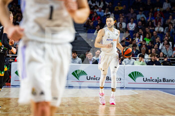 12/03/2023 - Nigel Williams-Goss (Real Madrid) in action during the basketball match between Real Madrid and Bilbao Basket valid for the matchday 22 of the spanish basketball league called “Liga Endesa” played at Wizink Center in Madrid on Sunday 12 March 2023 - REAL MADRID VS BILBAO BASKET - LIGA ENDESA ACB SPAGNA - BASKET