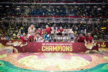 2023-07-02 - The Spanish U-19 basketball team is proclaimed world champion, Sunday, July 2, 2023 Cordon Press - SPAIN SUB 19 WORLD CHAMPIONS BA - INTERNATIONALS - BASKETBALL