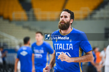 2023-08-09 - 70 LUIGI DATOME of Italy during the Aegean Acropolis Tournament match between Italy and Serbia at Oaka Stadium on August 9, 2023, in Athens, Greece. - AEGEAN ACROPOLIS TOURNAMENT - SERBIA VS ITALY - INTERNATIONALS - BASKETBALL